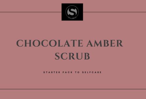 Chocolate amber Scrub